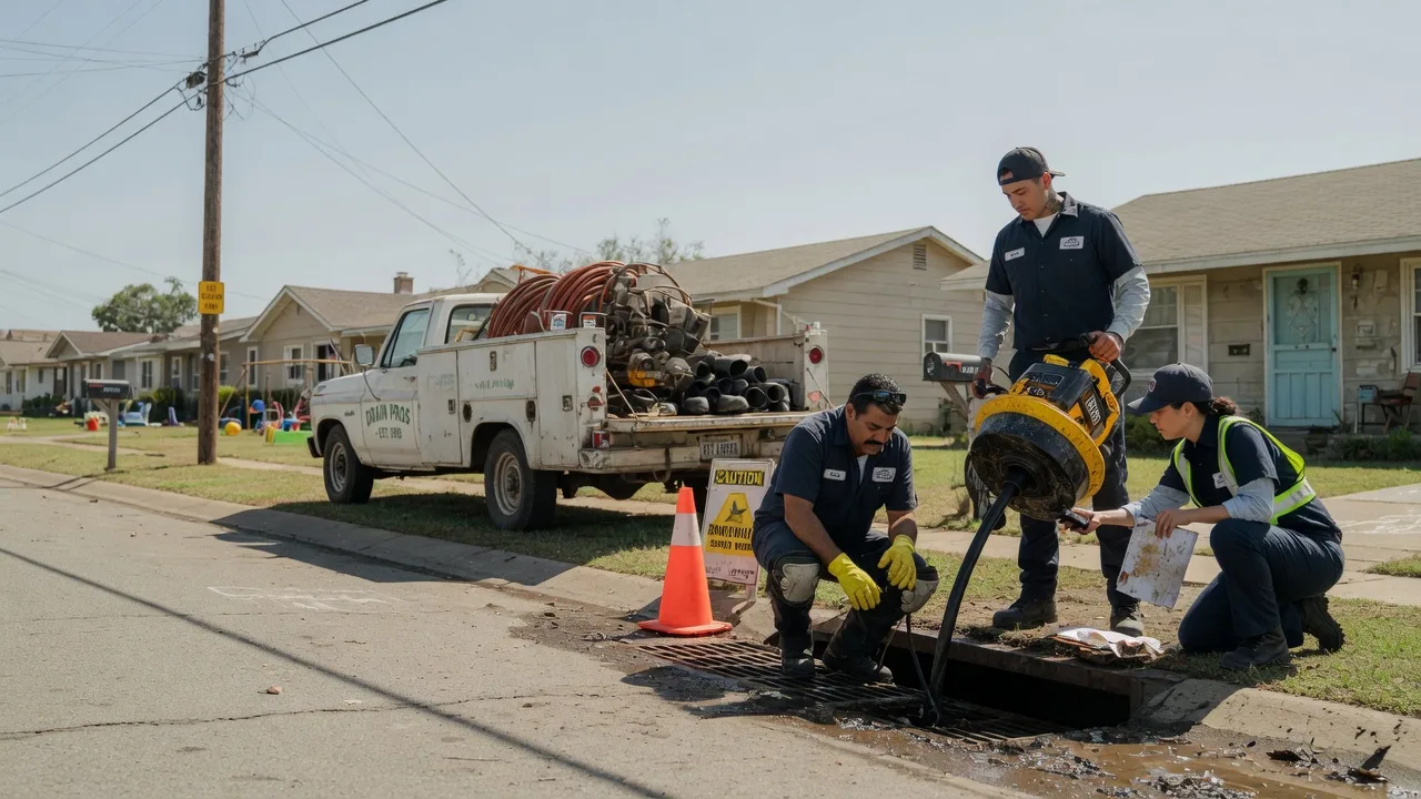 Drain Cleaning in Woodbine, KS near me